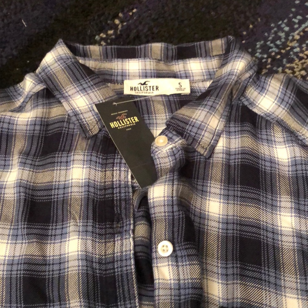 NWT Hollister flannel